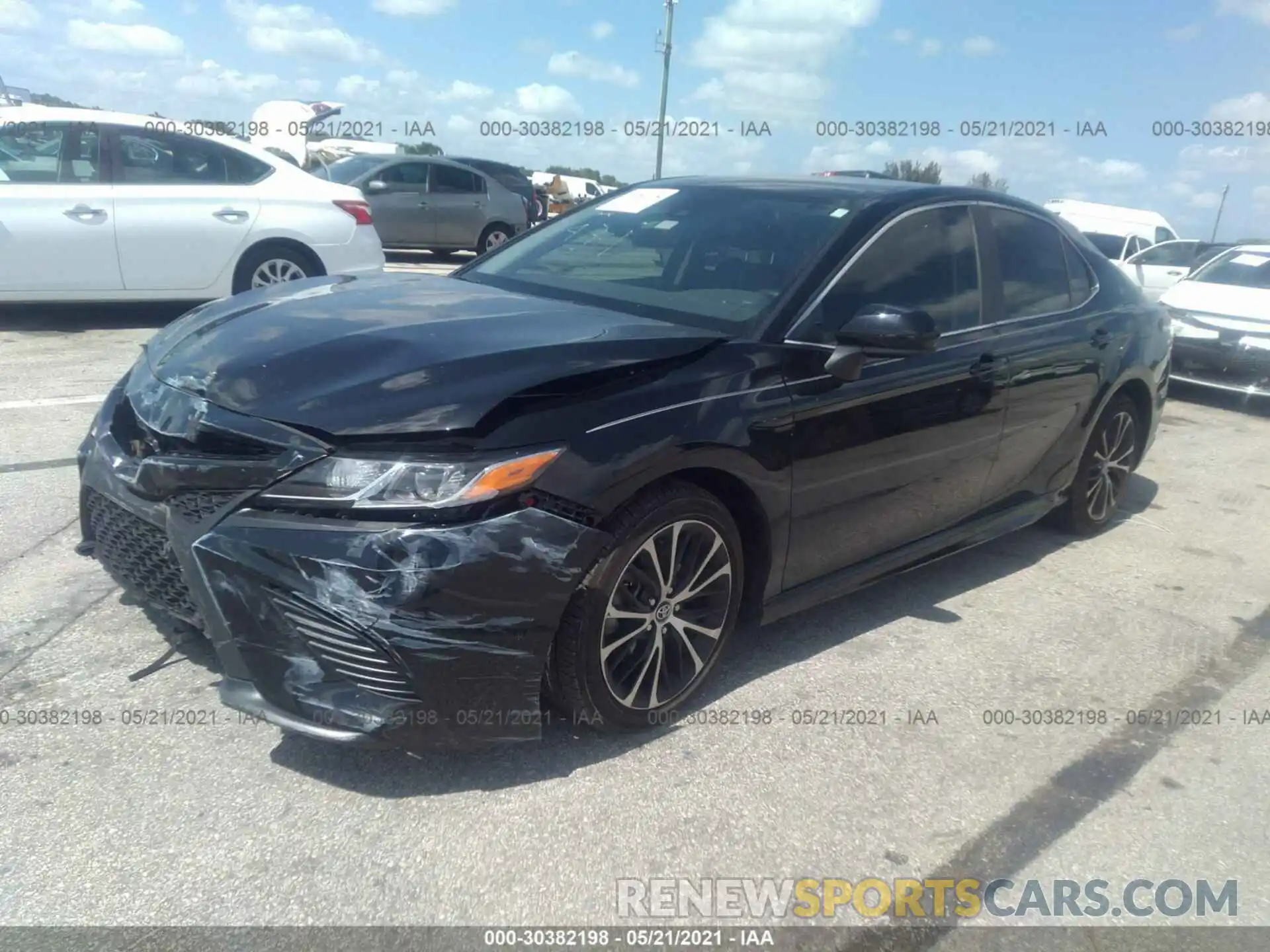 2 Photograph of a damaged car 4T1G11AK9LU337471 TOYOTA CAMRY 2020