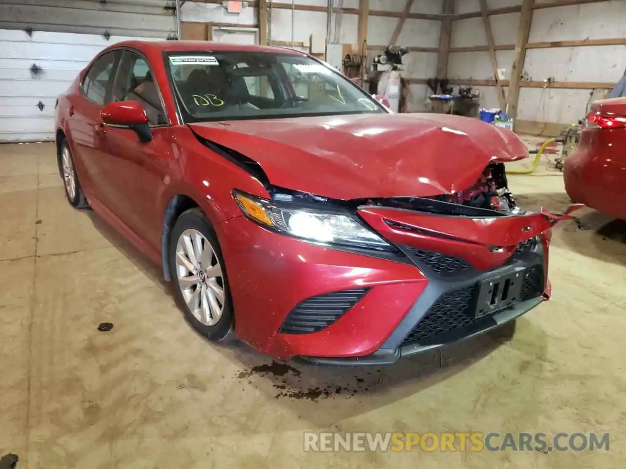 1 Photograph of a damaged car 4T1G11AK9LU339348 TOYOTA CAMRY 2020