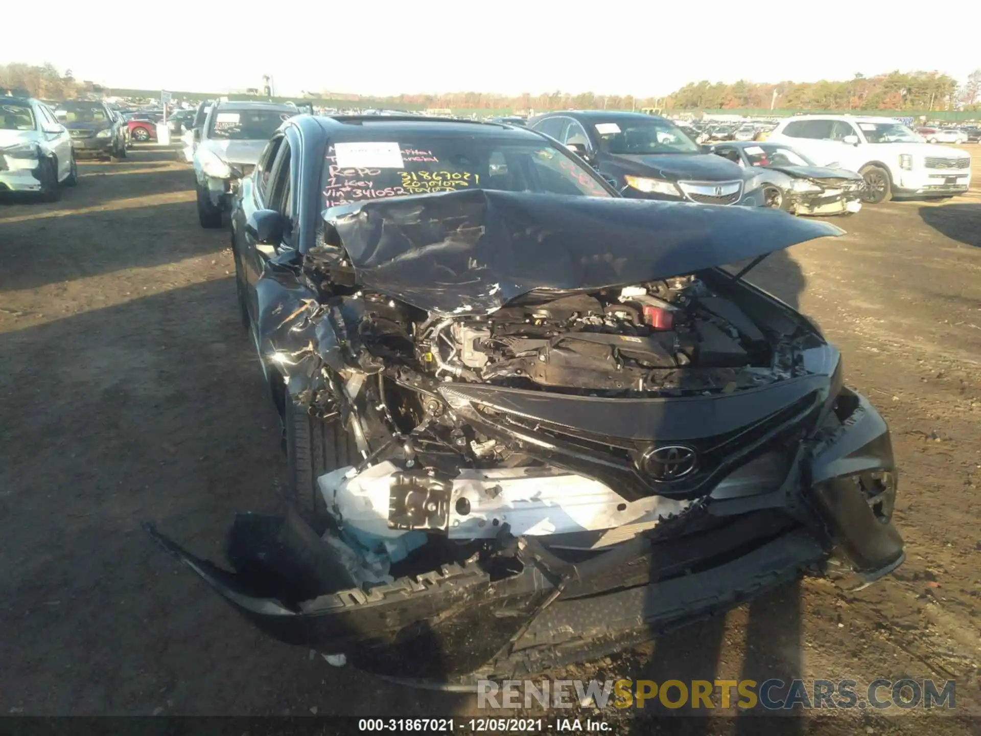 6 Photograph of a damaged car 4T1G11AK9LU341052 TOYOTA CAMRY 2020