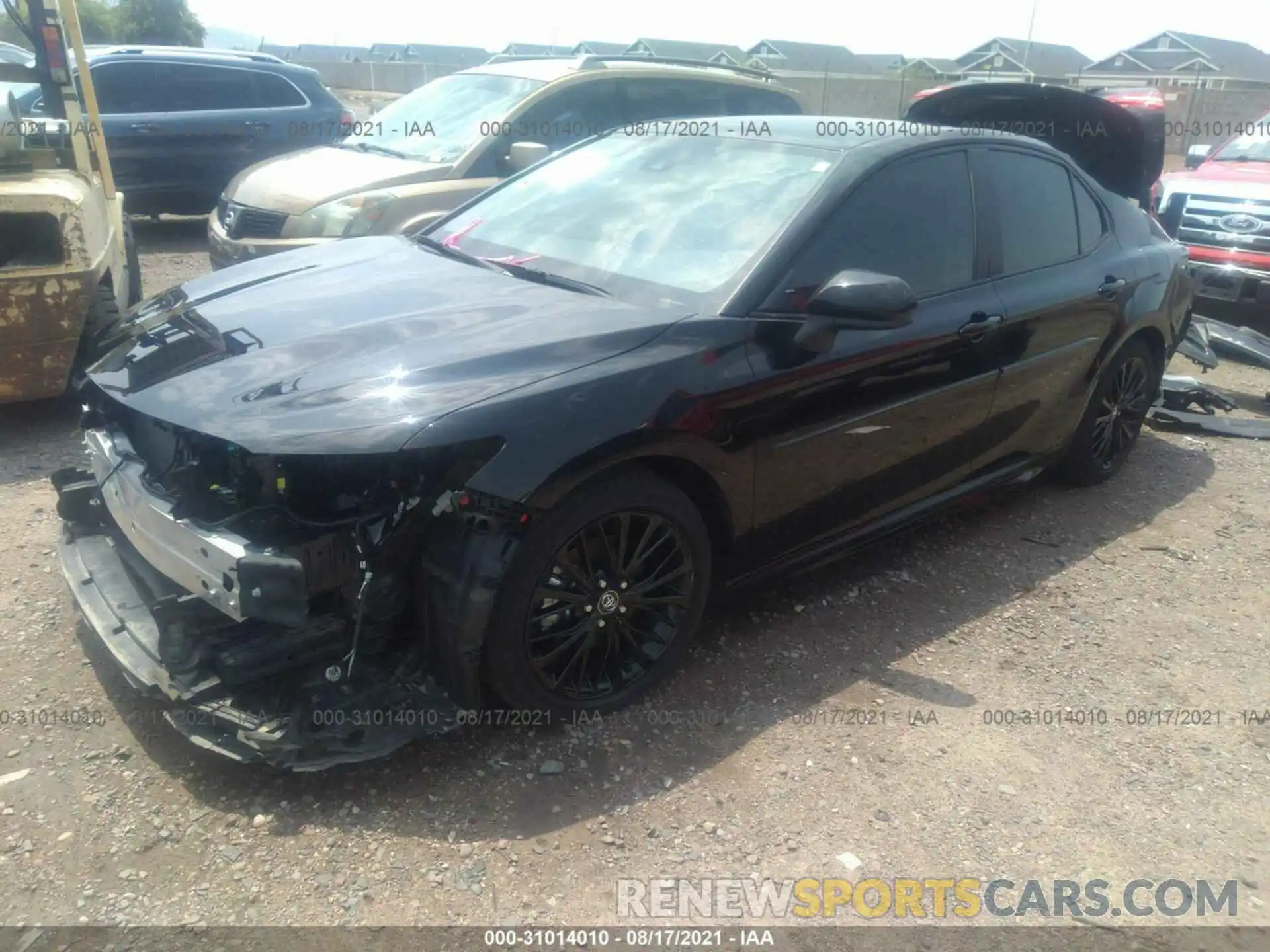 2 Photograph of a damaged car 4T1G11AK9LU341388 TOYOTA CAMRY 2020