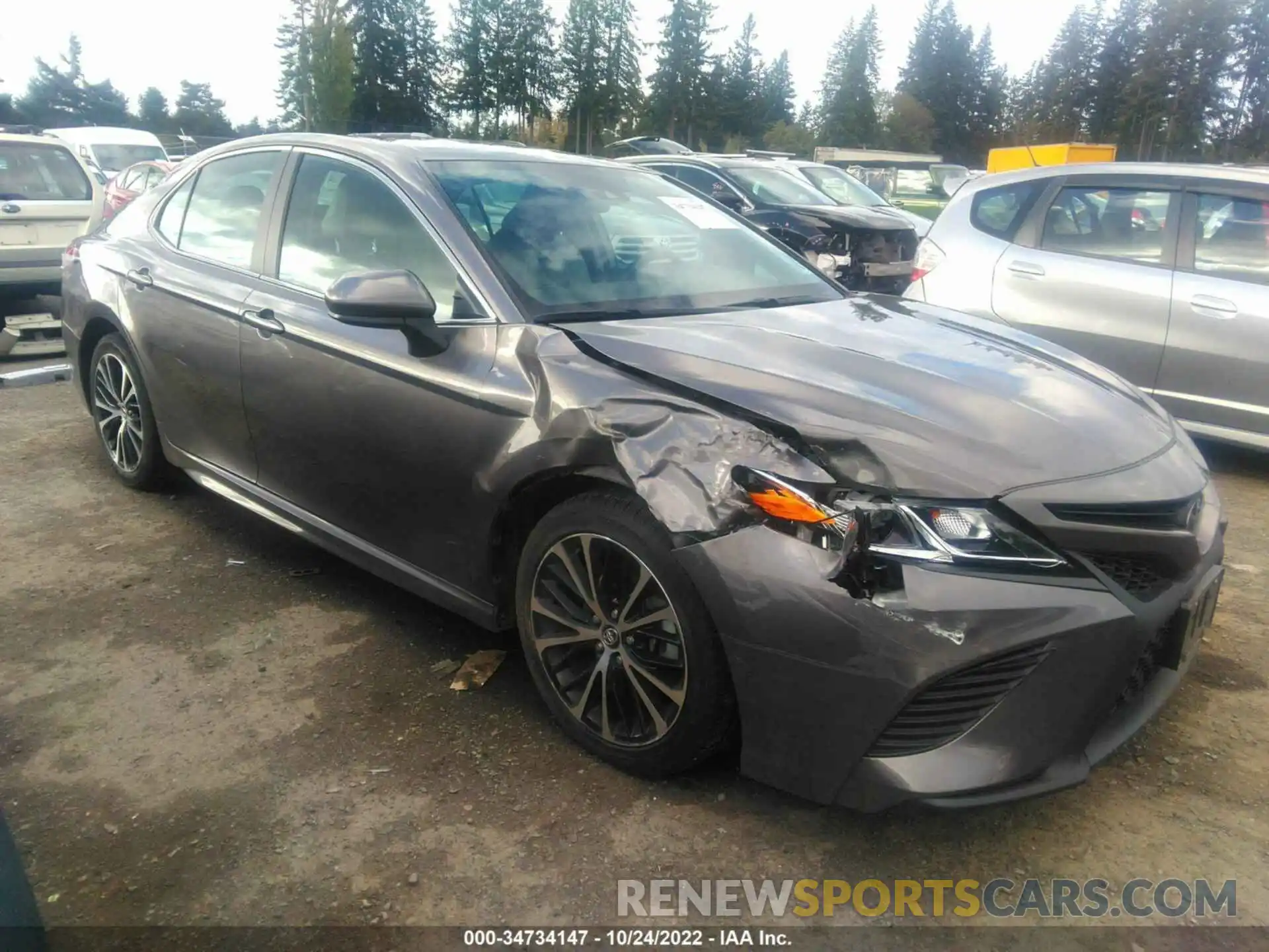 1 Photograph of a damaged car 4T1G11AK9LU342394 TOYOTA CAMRY 2020