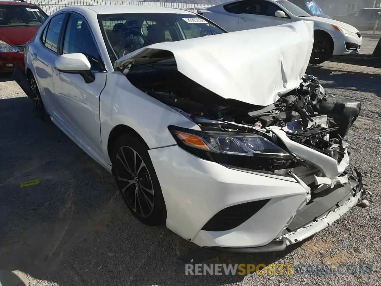 1 Photograph of a damaged car 4T1G11AK9LU344274 TOYOTA CAMRY 2020