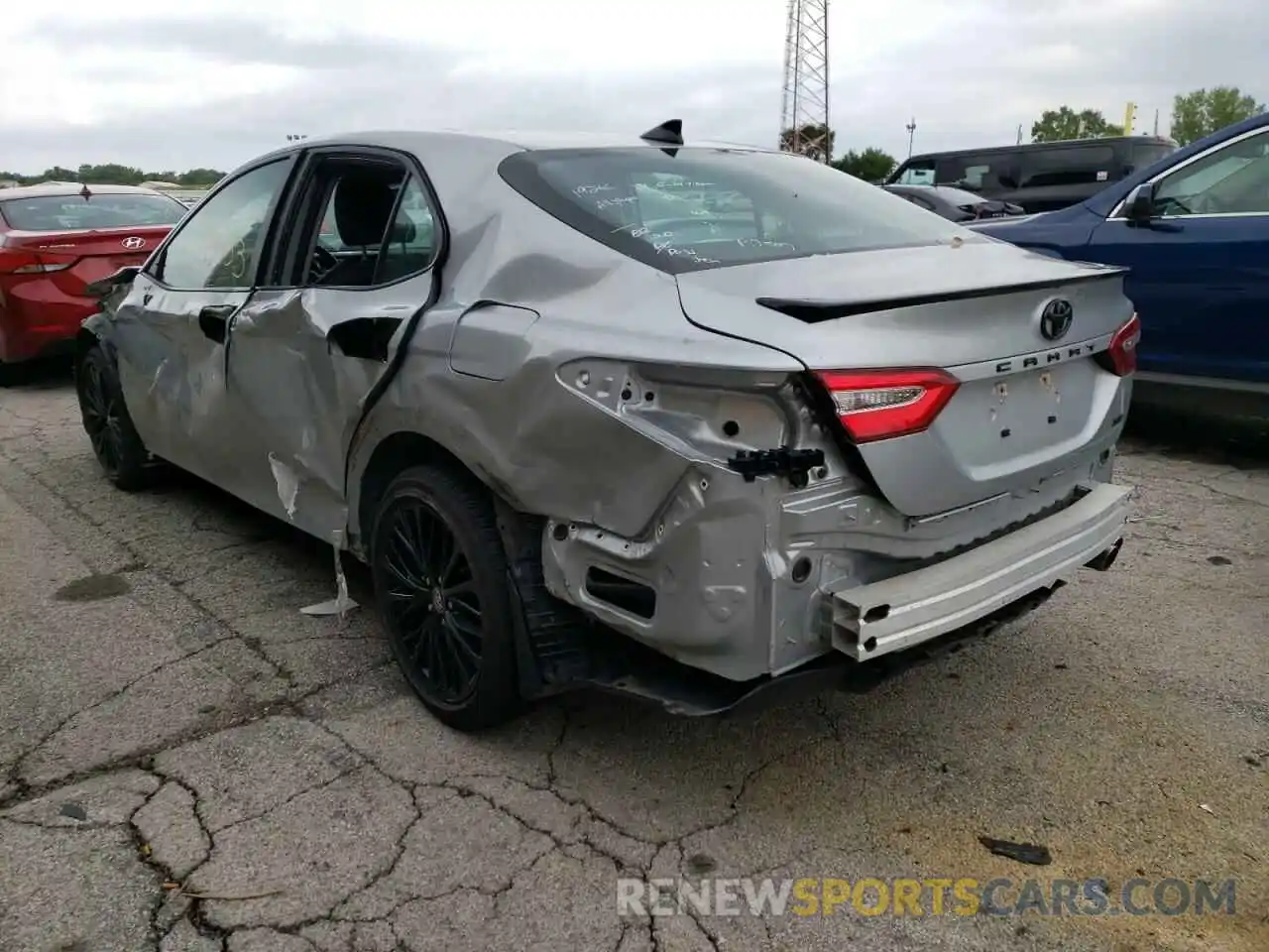 3 Photograph of a damaged car 4T1G11AK9LU344548 TOYOTA CAMRY 2020