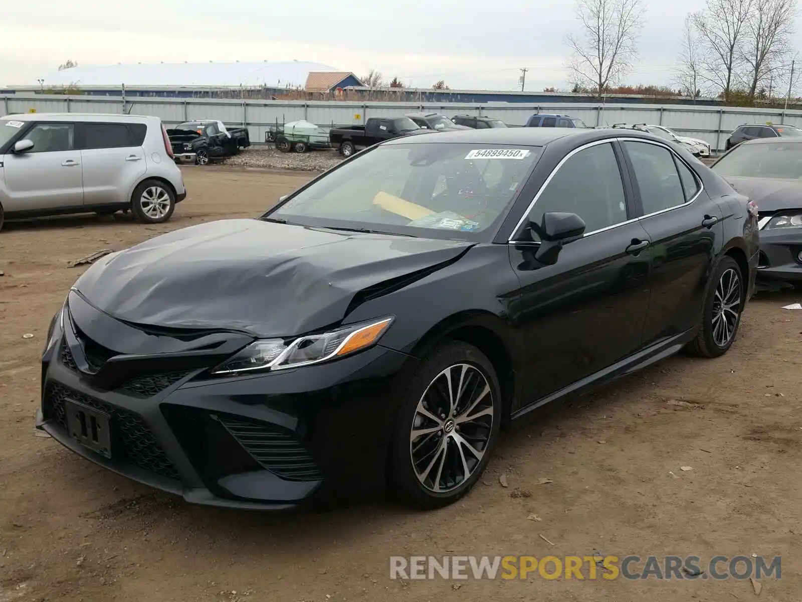 2 Photograph of a damaged car 4T1G11AK9LU346011 TOYOTA CAMRY 2020