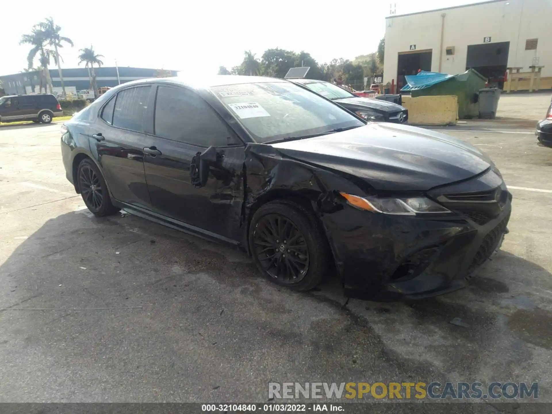 1 Photograph of a damaged car 4T1G11AK9LU346297 TOYOTA CAMRY 2020