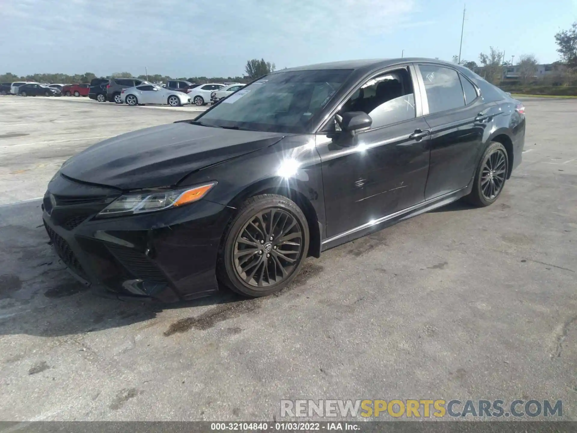 2 Photograph of a damaged car 4T1G11AK9LU346297 TOYOTA CAMRY 2020