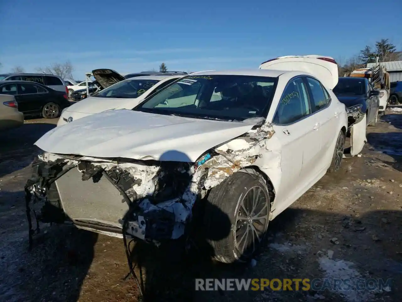 2 Photograph of a damaged car 4T1G11AK9LU348373 TOYOTA CAMRY 2020