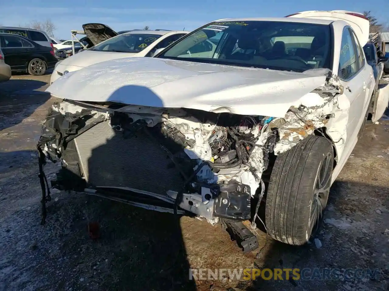 9 Photograph of a damaged car 4T1G11AK9LU348373 TOYOTA CAMRY 2020