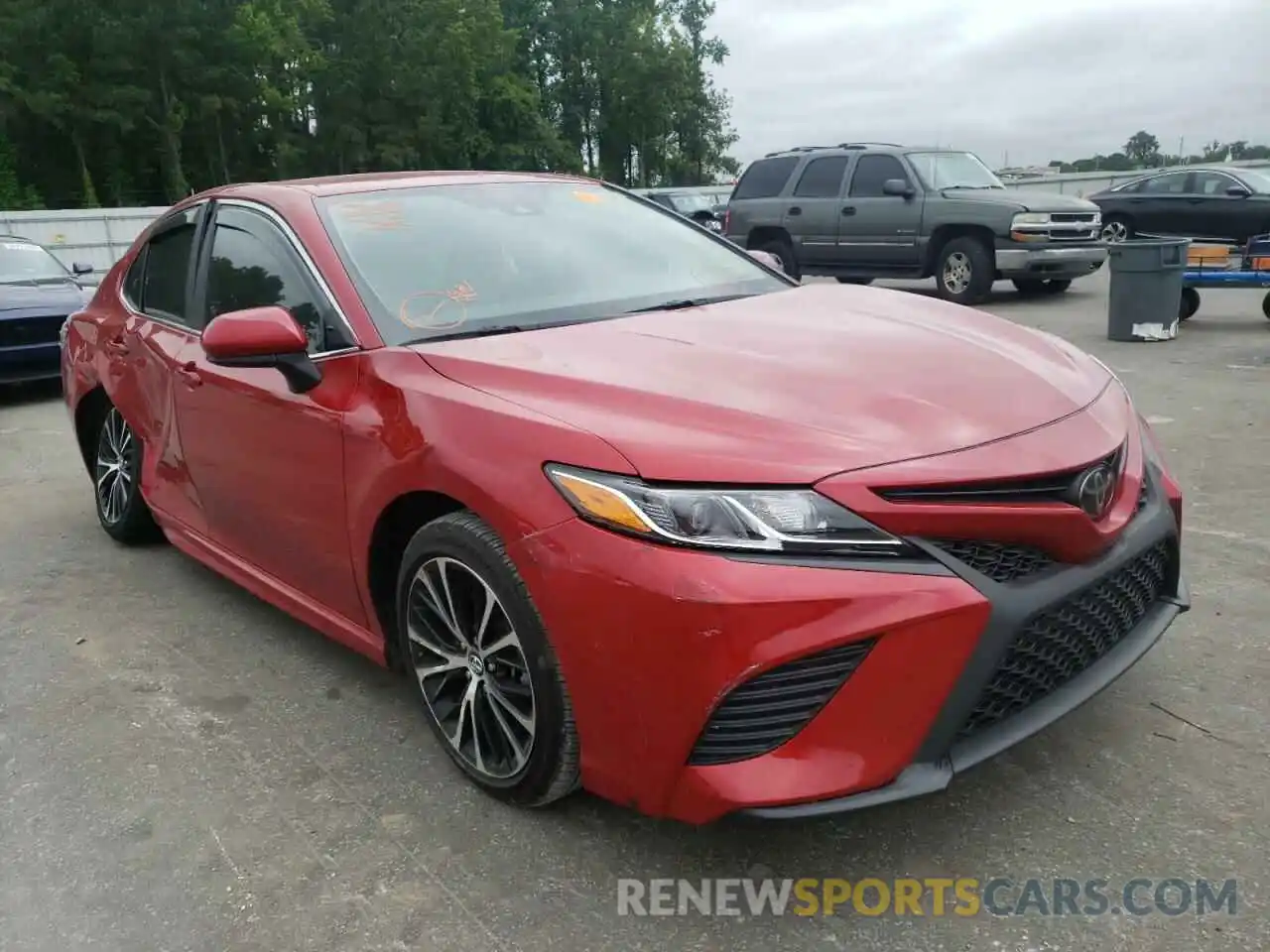 1 Photograph of a damaged car 4T1G11AK9LU349054 TOYOTA CAMRY 2020