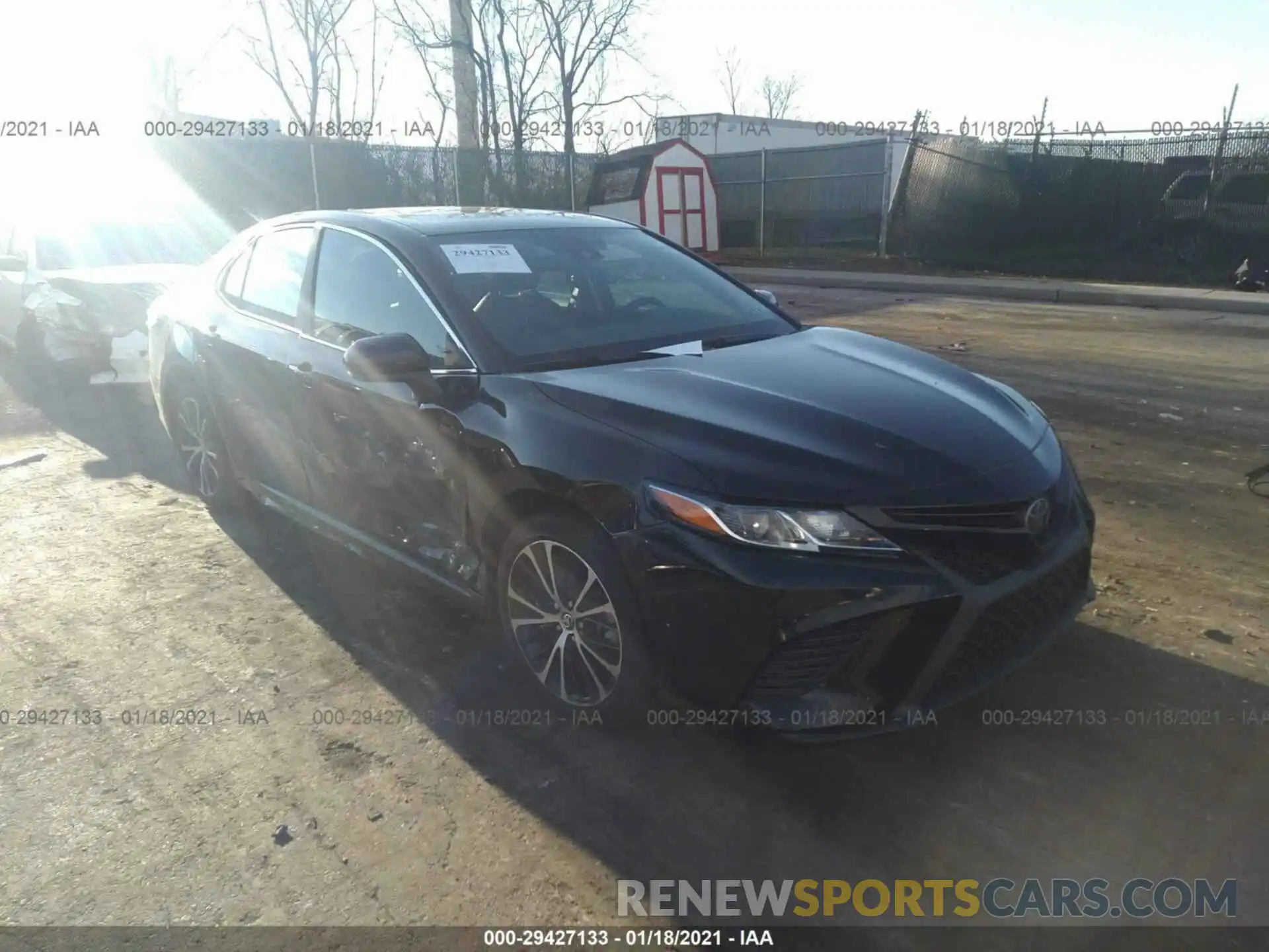 1 Photograph of a damaged car 4T1G11AK9LU349538 TOYOTA CAMRY 2020