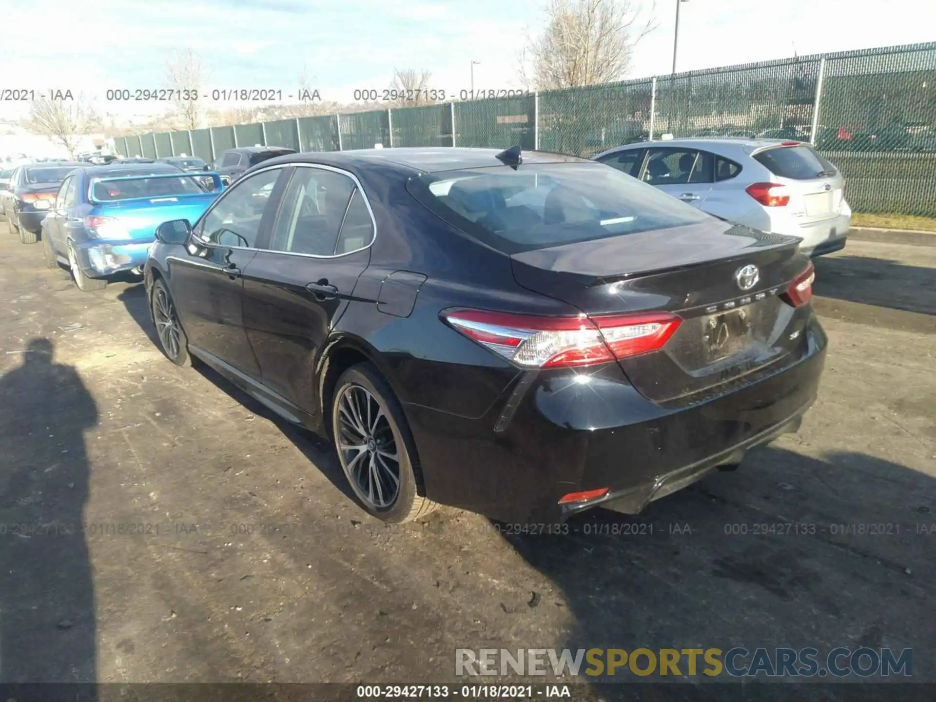 3 Photograph of a damaged car 4T1G11AK9LU349538 TOYOTA CAMRY 2020