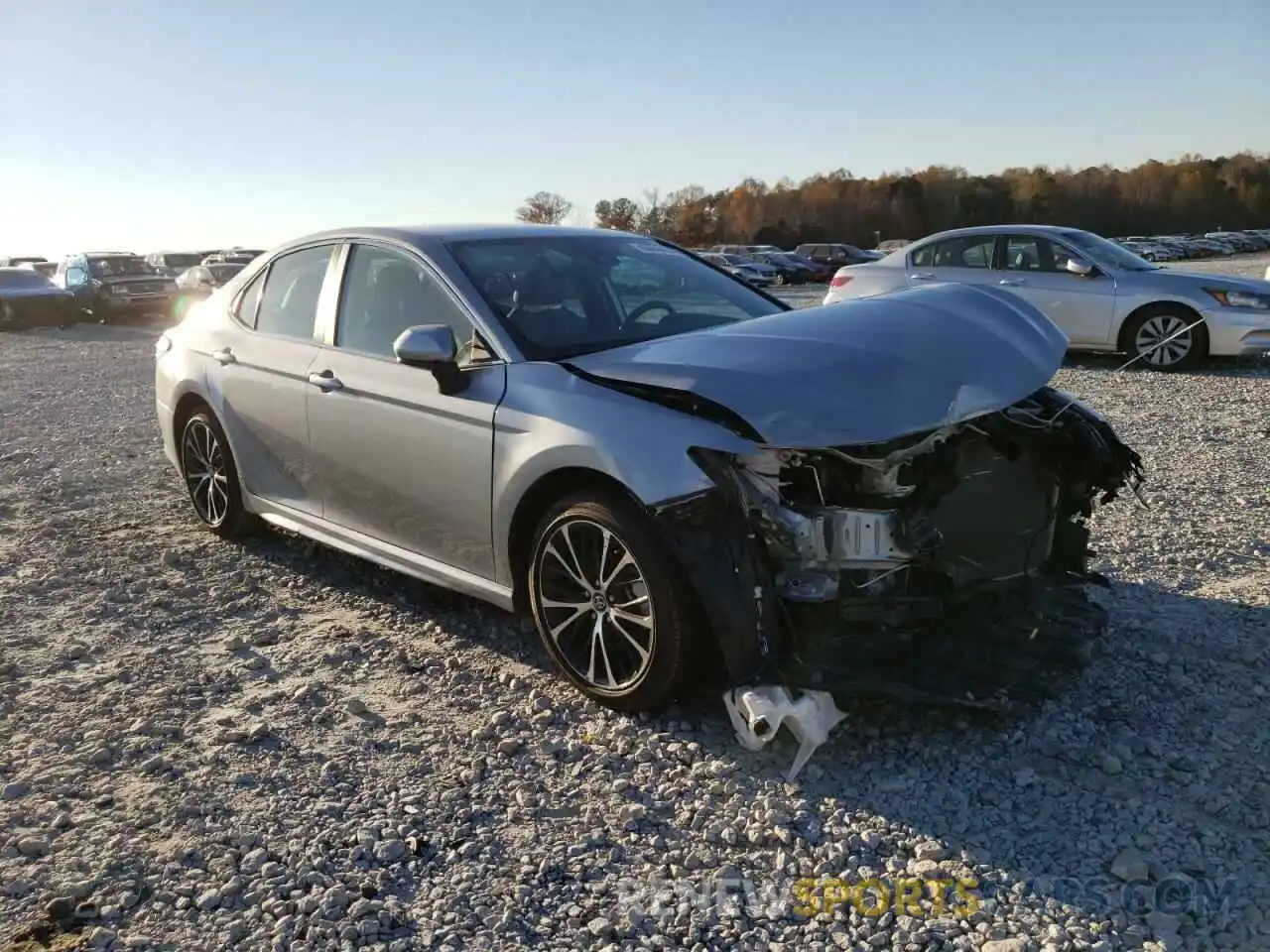 1 Photograph of a damaged car 4T1G11AK9LU349572 TOYOTA CAMRY 2020