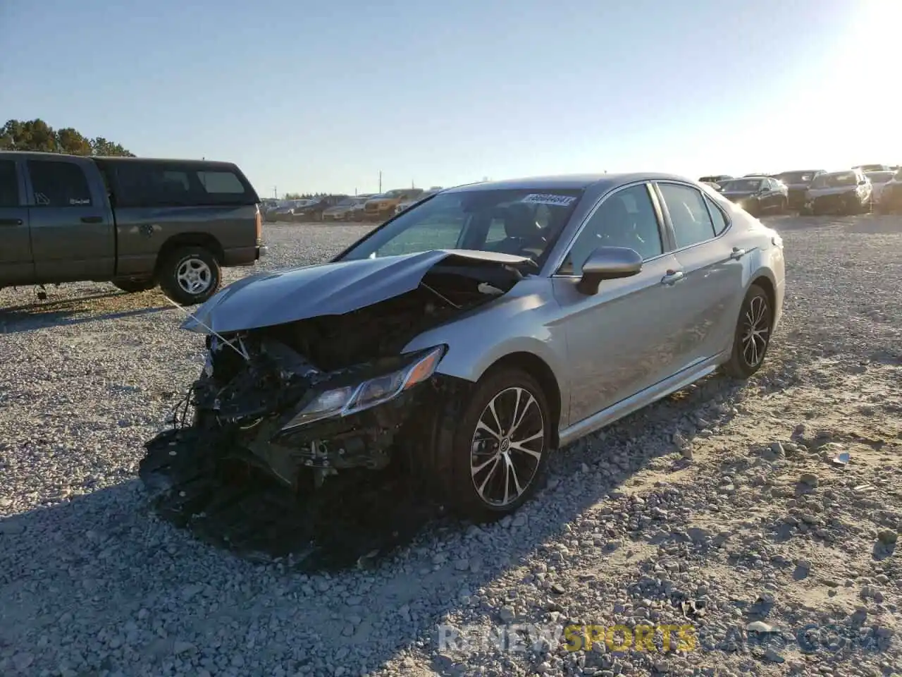 2 Photograph of a damaged car 4T1G11AK9LU349572 TOYOTA CAMRY 2020