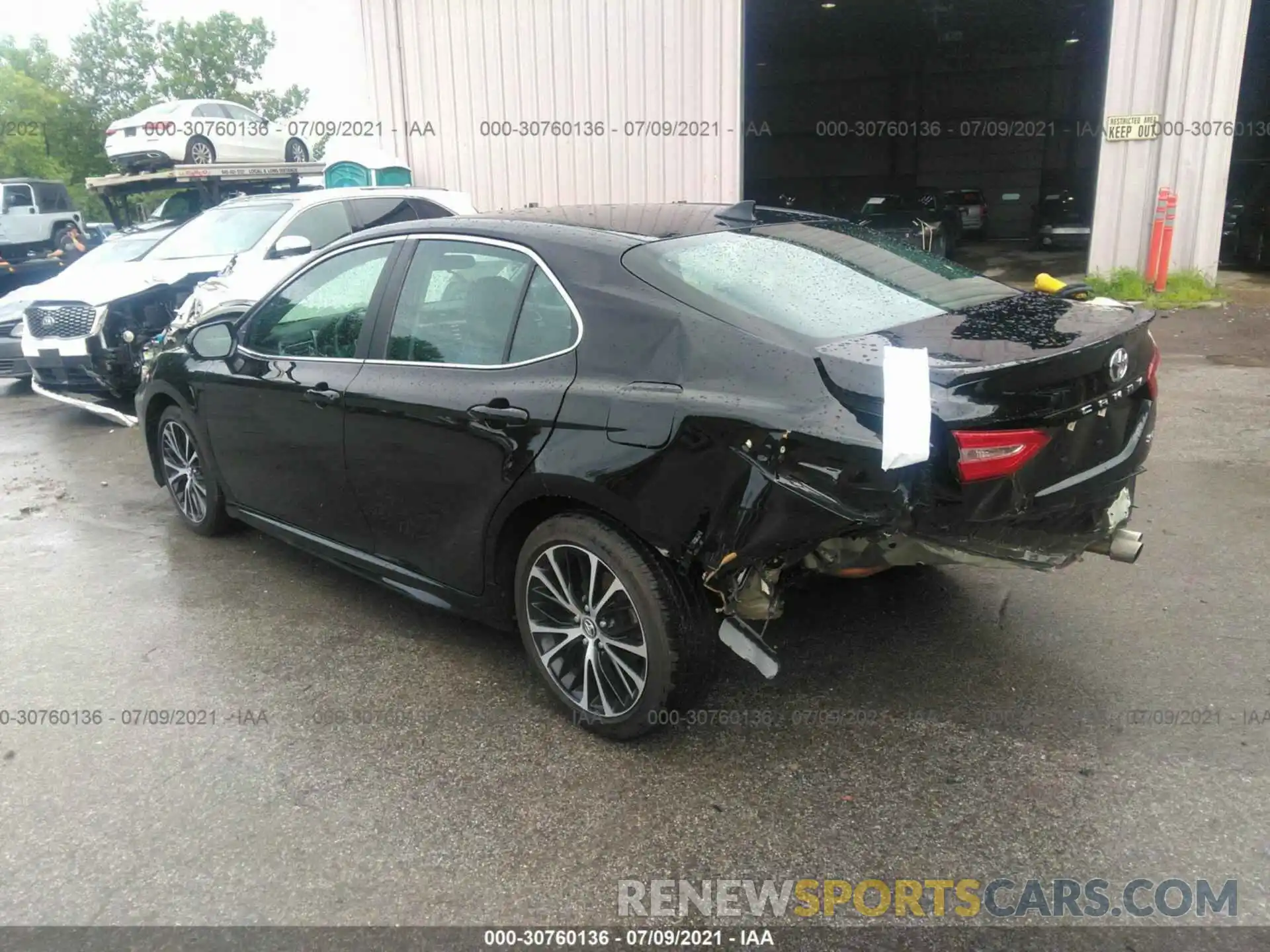 3 Photograph of a damaged car 4T1G11AK9LU350950 TOYOTA CAMRY 2020