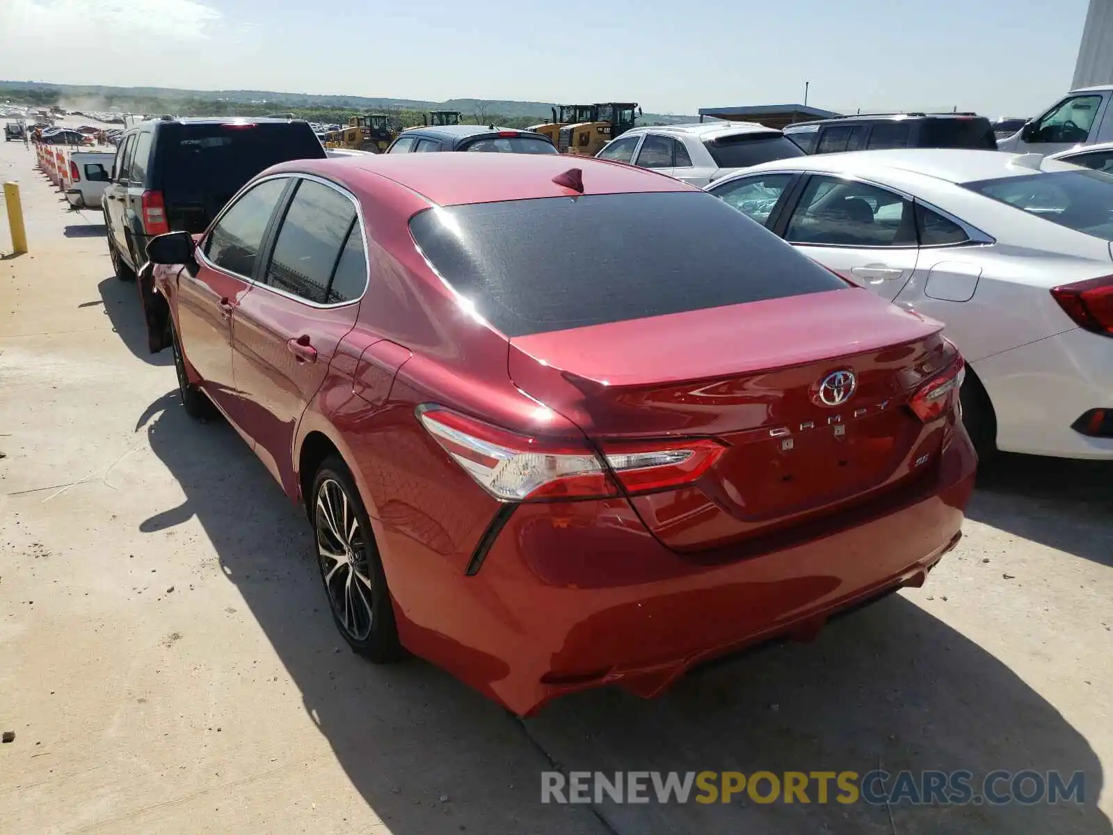 3 Photograph of a damaged car 4T1G11AK9LU351080 TOYOTA CAMRY 2020