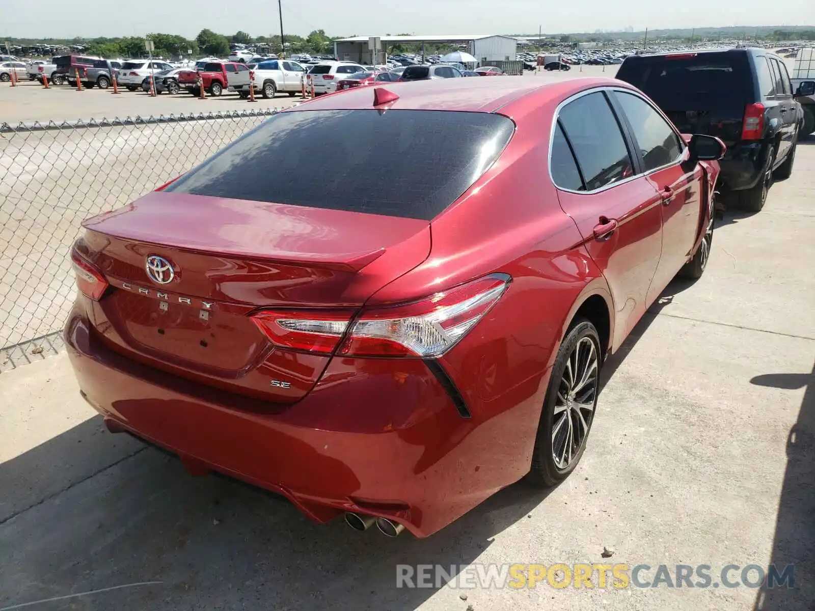 4 Photograph of a damaged car 4T1G11AK9LU351080 TOYOTA CAMRY 2020