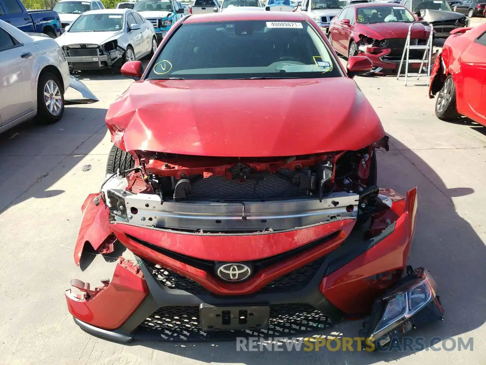 9 Photograph of a damaged car 4T1G11AK9LU351080 TOYOTA CAMRY 2020