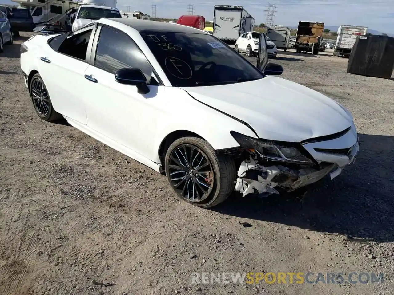 1 Photograph of a damaged car 4T1G11AK9LU352097 TOYOTA CAMRY 2020