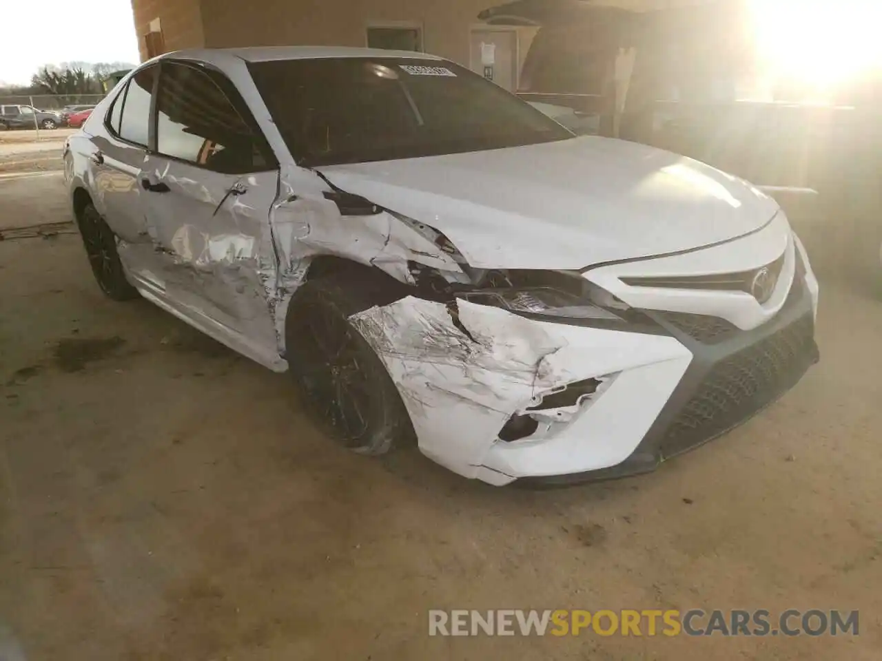 1 Photograph of a damaged car 4T1G11AK9LU352469 TOYOTA CAMRY 2020