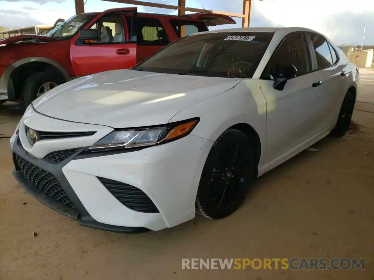 2 Photograph of a damaged car 4T1G11AK9LU352469 TOYOTA CAMRY 2020