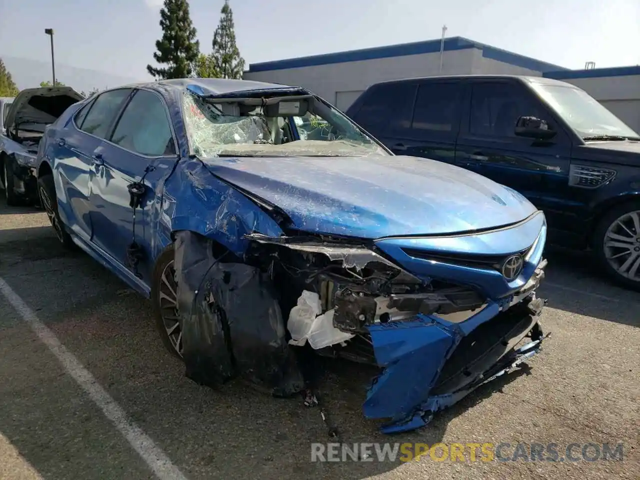 1 Photograph of a damaged car 4T1G11AK9LU353783 TOYOTA CAMRY 2020