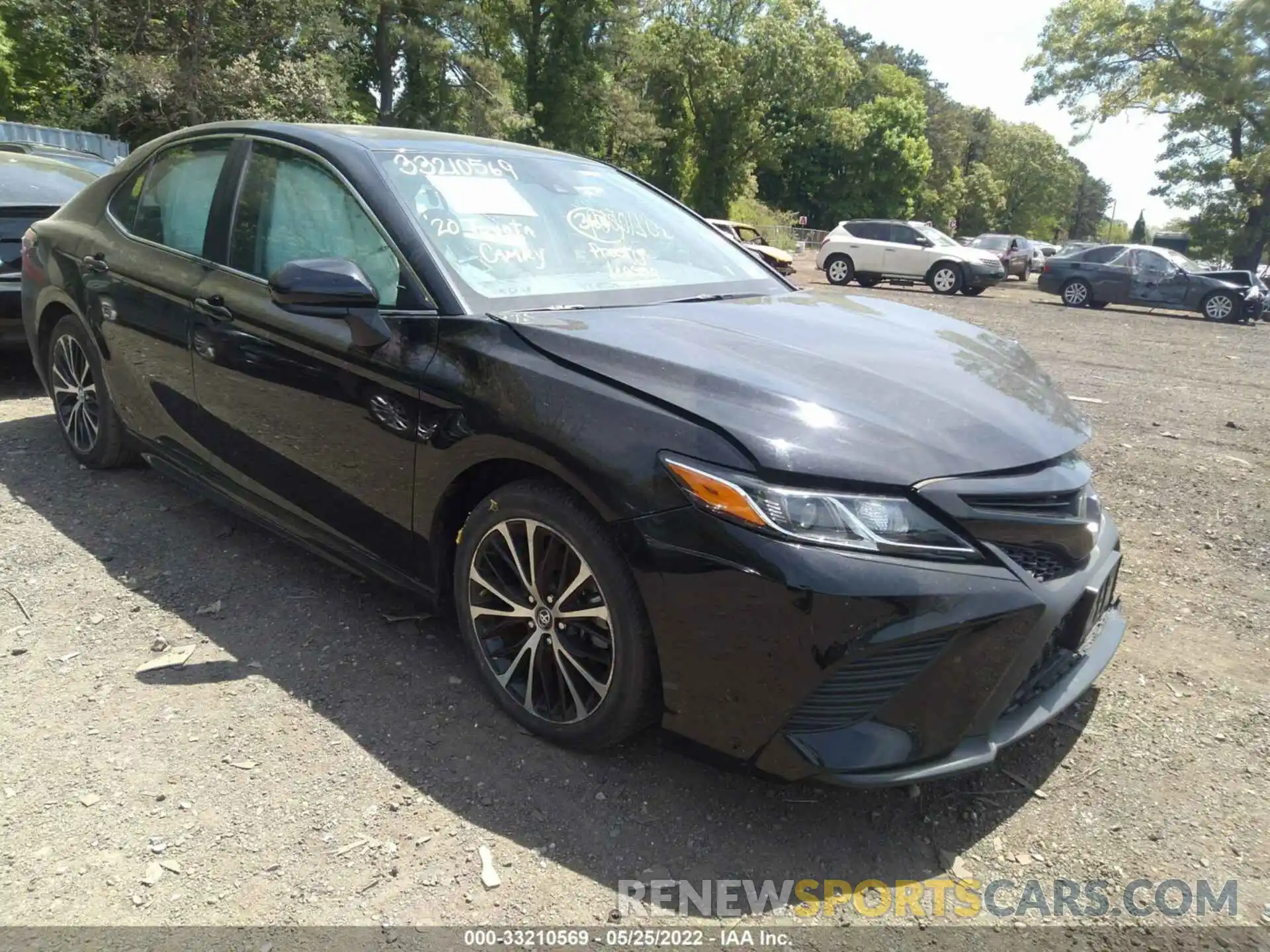 1 Photograph of a damaged car 4T1G11AK9LU354951 TOYOTA CAMRY 2020