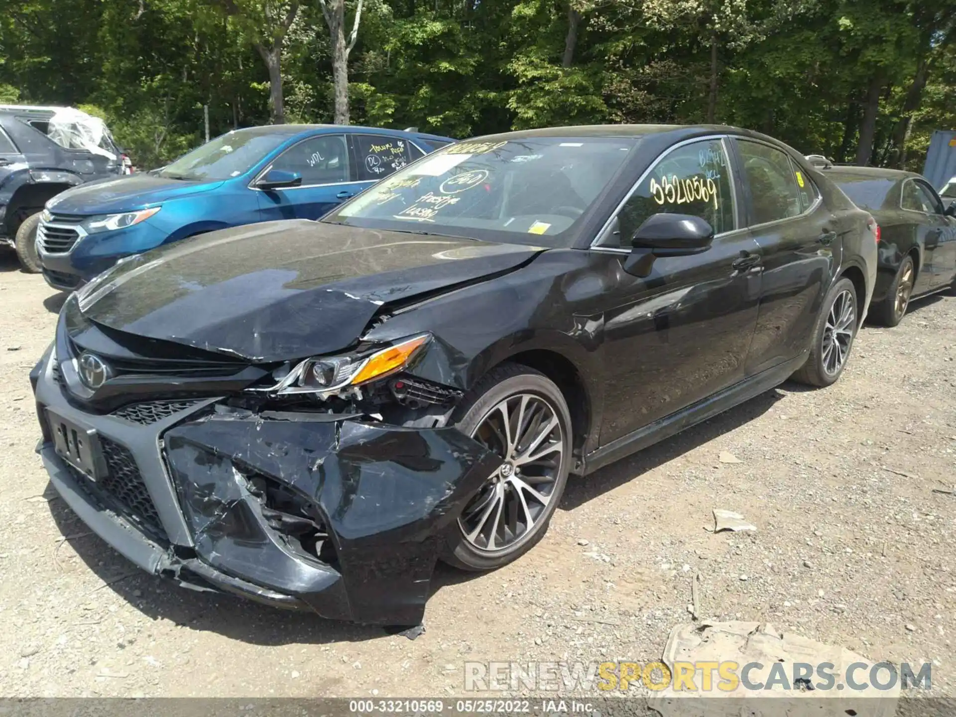 2 Photograph of a damaged car 4T1G11AK9LU354951 TOYOTA CAMRY 2020