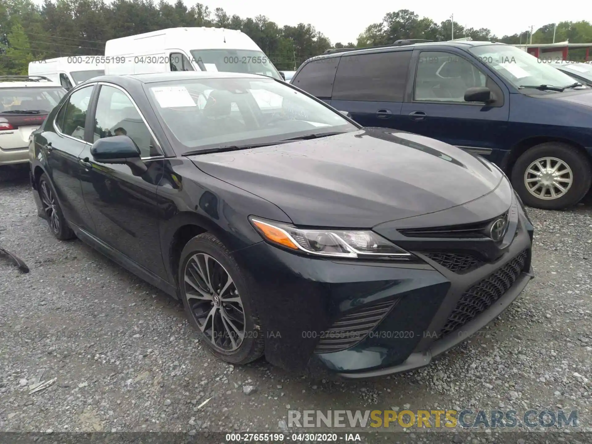 1 Photograph of a damaged car 4T1G11AK9LU355520 TOYOTA CAMRY 2020