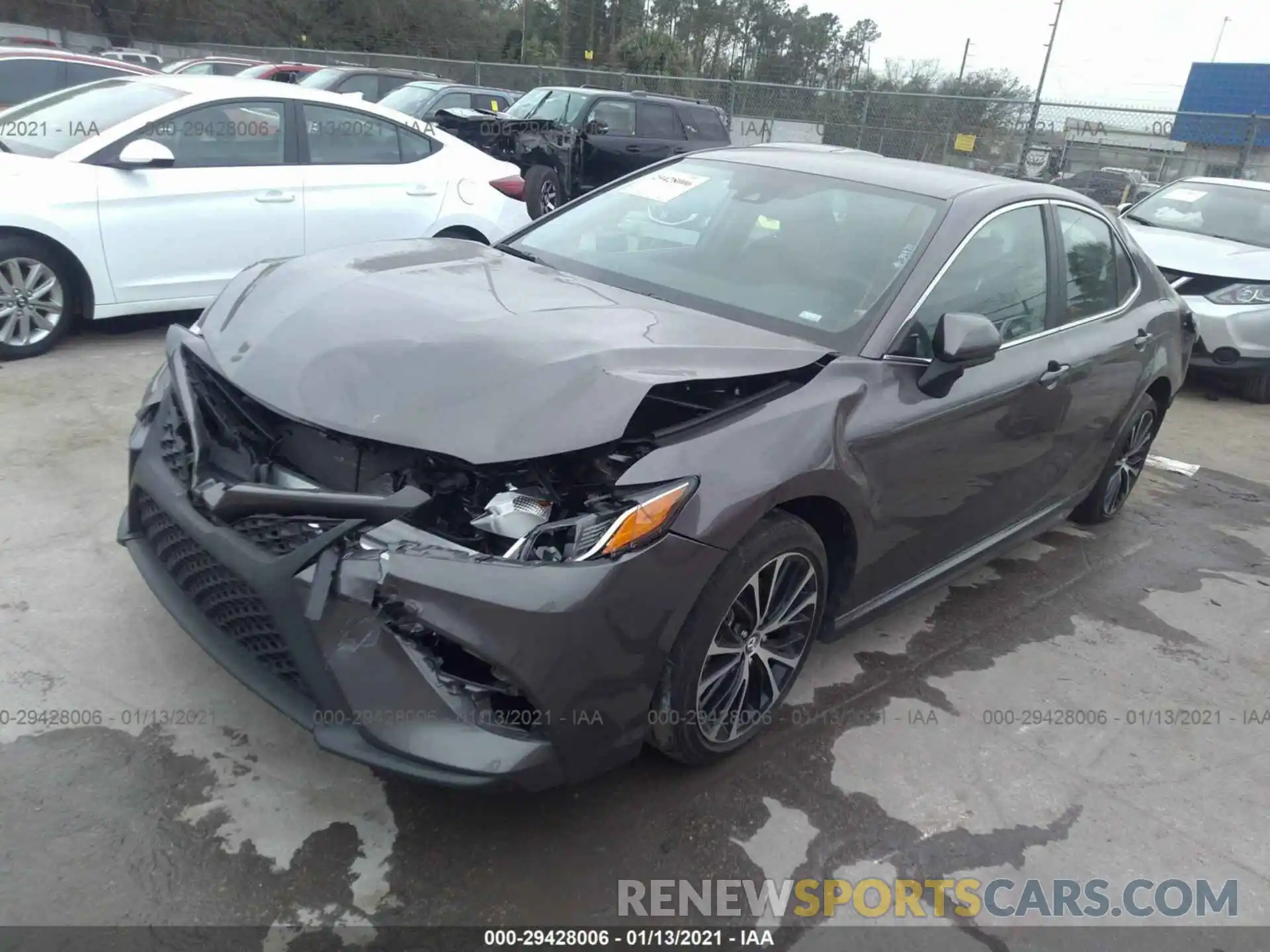 2 Photograph of a damaged car 4T1G11AK9LU358241 TOYOTA CAMRY 2020