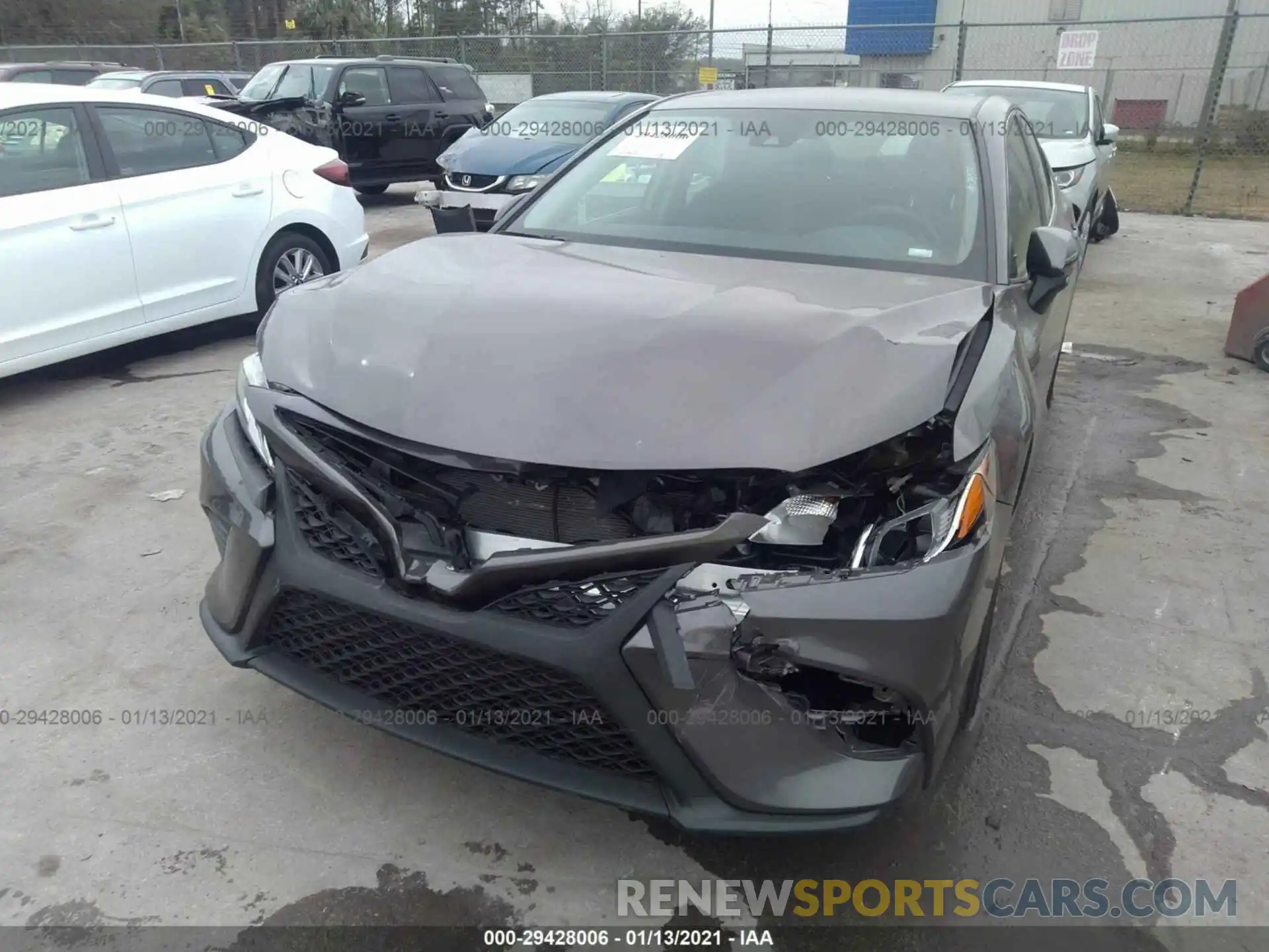 6 Photograph of a damaged car 4T1G11AK9LU358241 TOYOTA CAMRY 2020