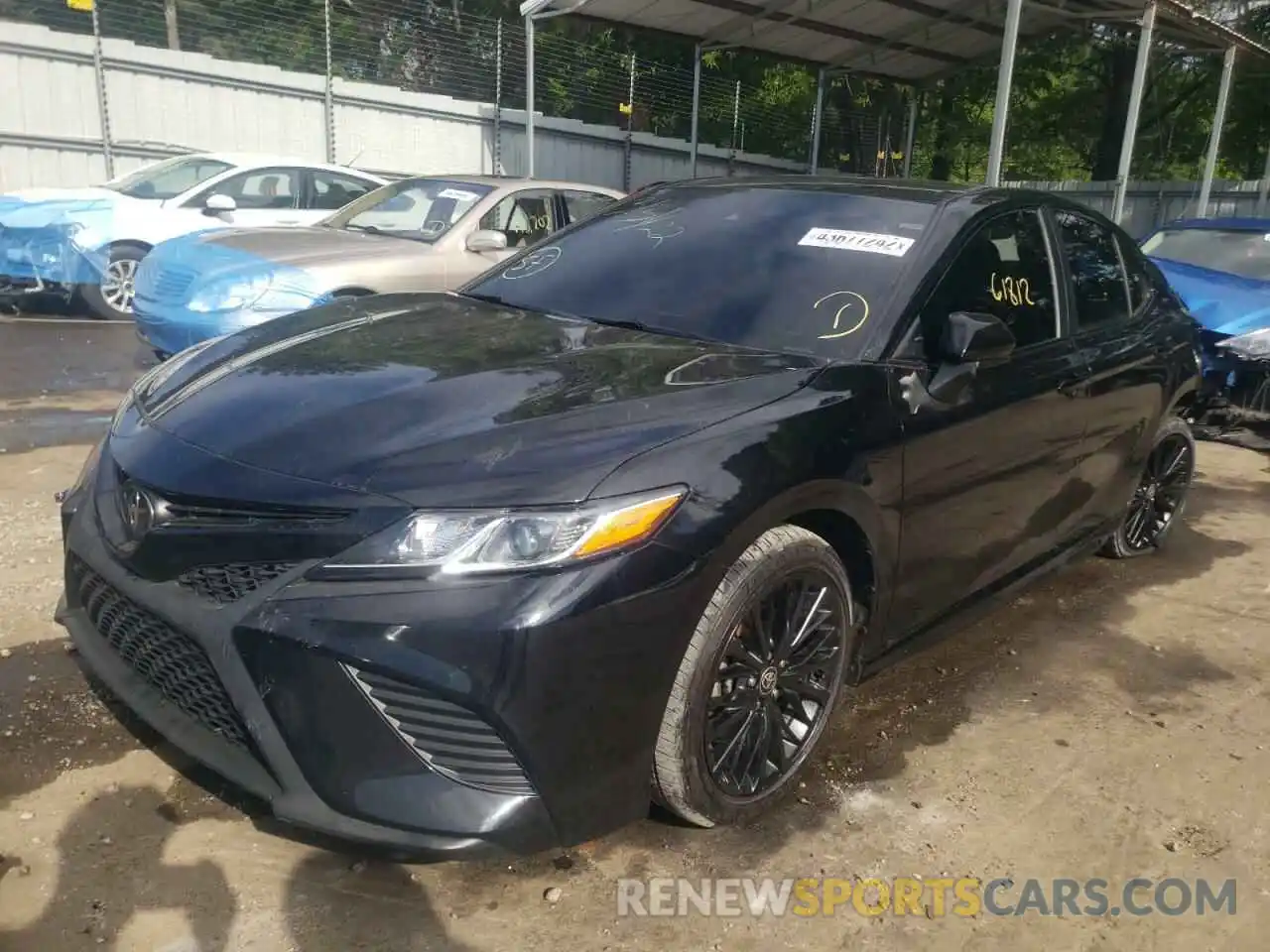 2 Photograph of a damaged car 4T1G11AK9LU358840 TOYOTA CAMRY 2020