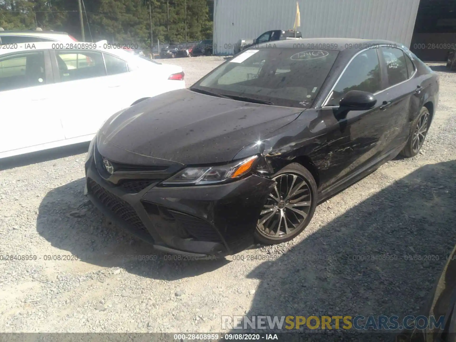 2 Photograph of a damaged car 4T1G11AK9LU359776 TOYOTA CAMRY 2020