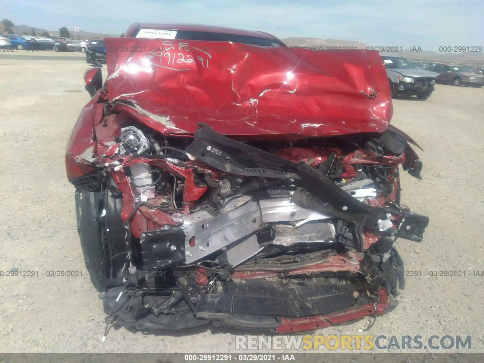 6 Photograph of a damaged car 4T1G11AK9LU362614 TOYOTA CAMRY 2020