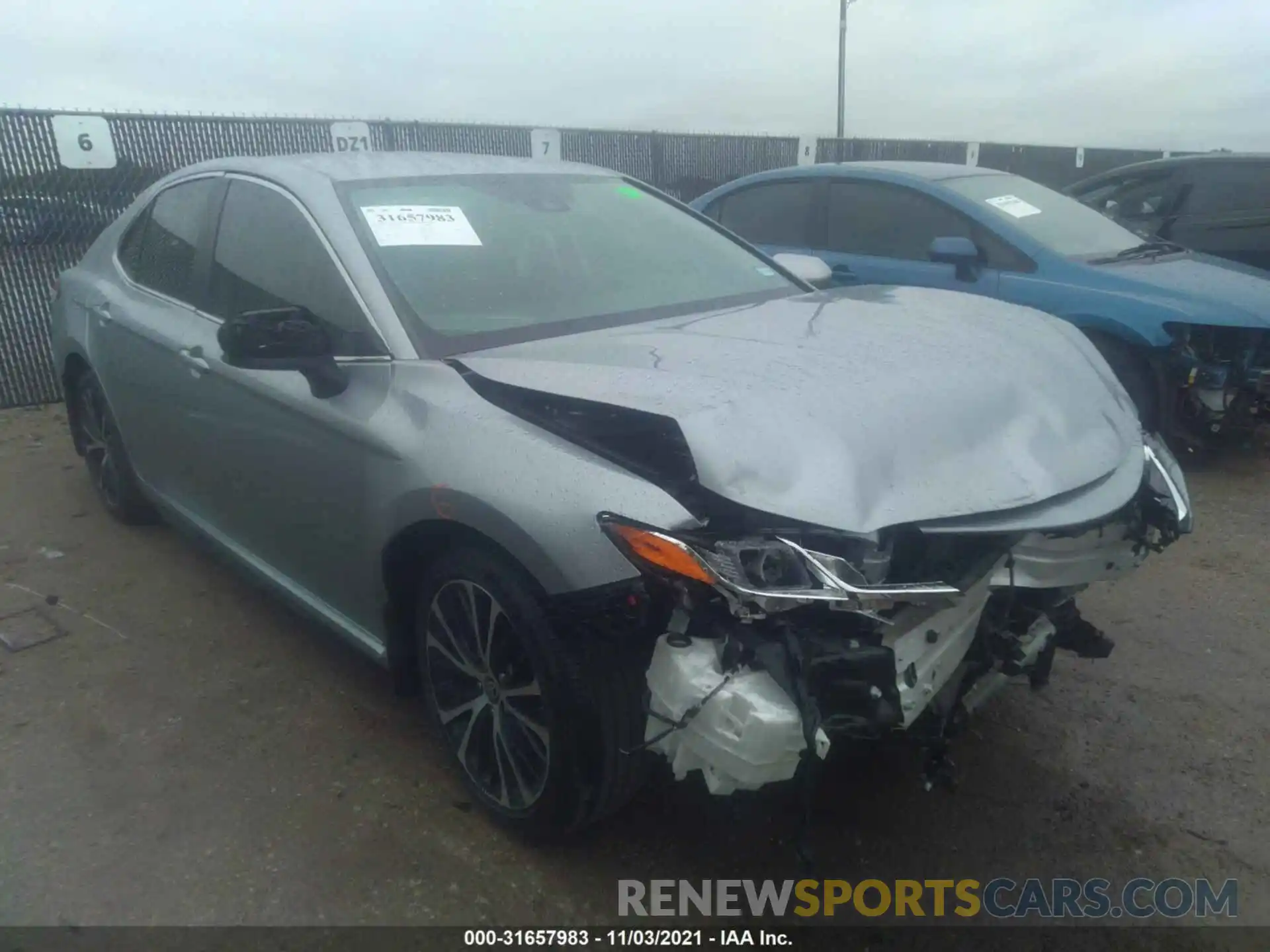 1 Photograph of a damaged car 4T1G11AK9LU363309 TOYOTA CAMRY 2020