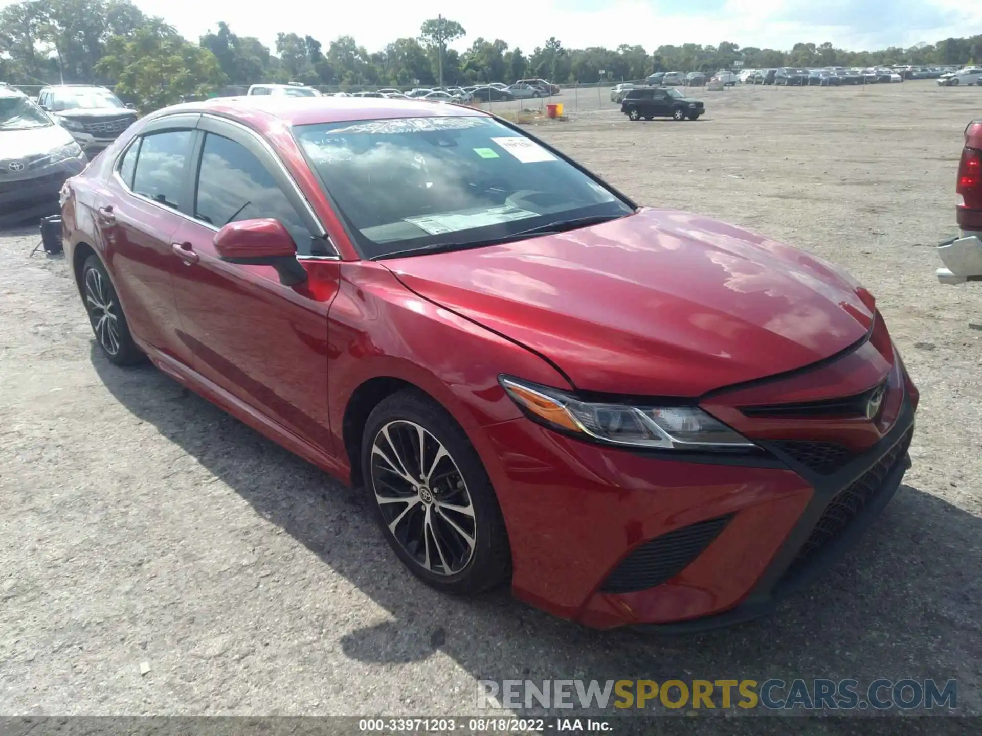 1 Photograph of a damaged car 4T1G11AK9LU363570 TOYOTA CAMRY 2020