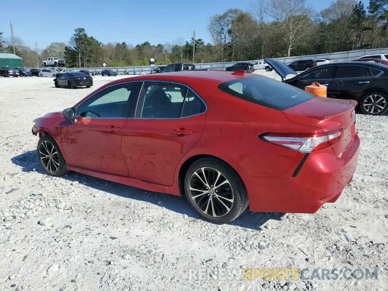 2 Photograph of a damaged car 4T1G11AK9LU371491 TOYOTA CAMRY 2020