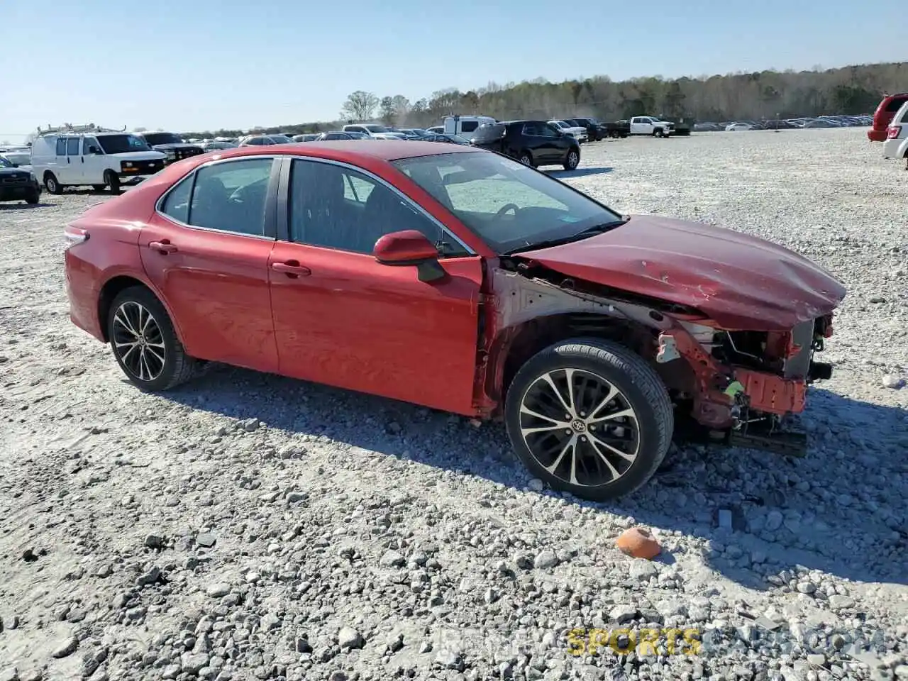 4 Photograph of a damaged car 4T1G11AK9LU371491 TOYOTA CAMRY 2020