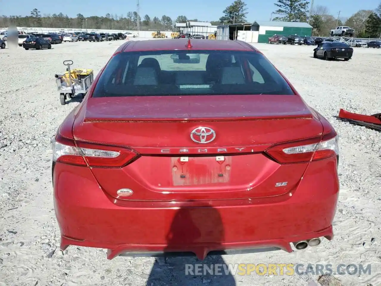 6 Photograph of a damaged car 4T1G11AK9LU371491 TOYOTA CAMRY 2020