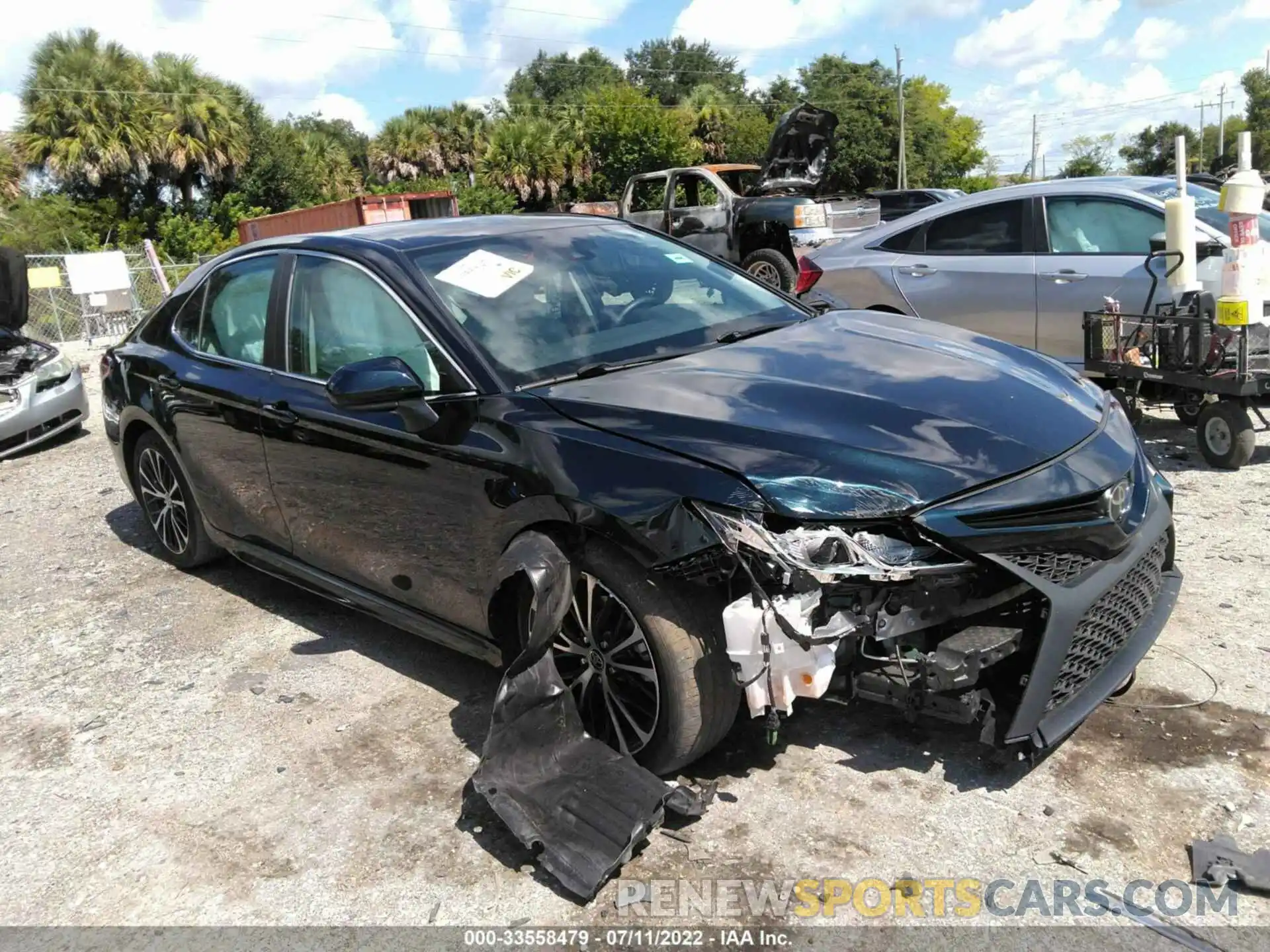 1 Photograph of a damaged car 4T1G11AK9LU371796 TOYOTA CAMRY 2020