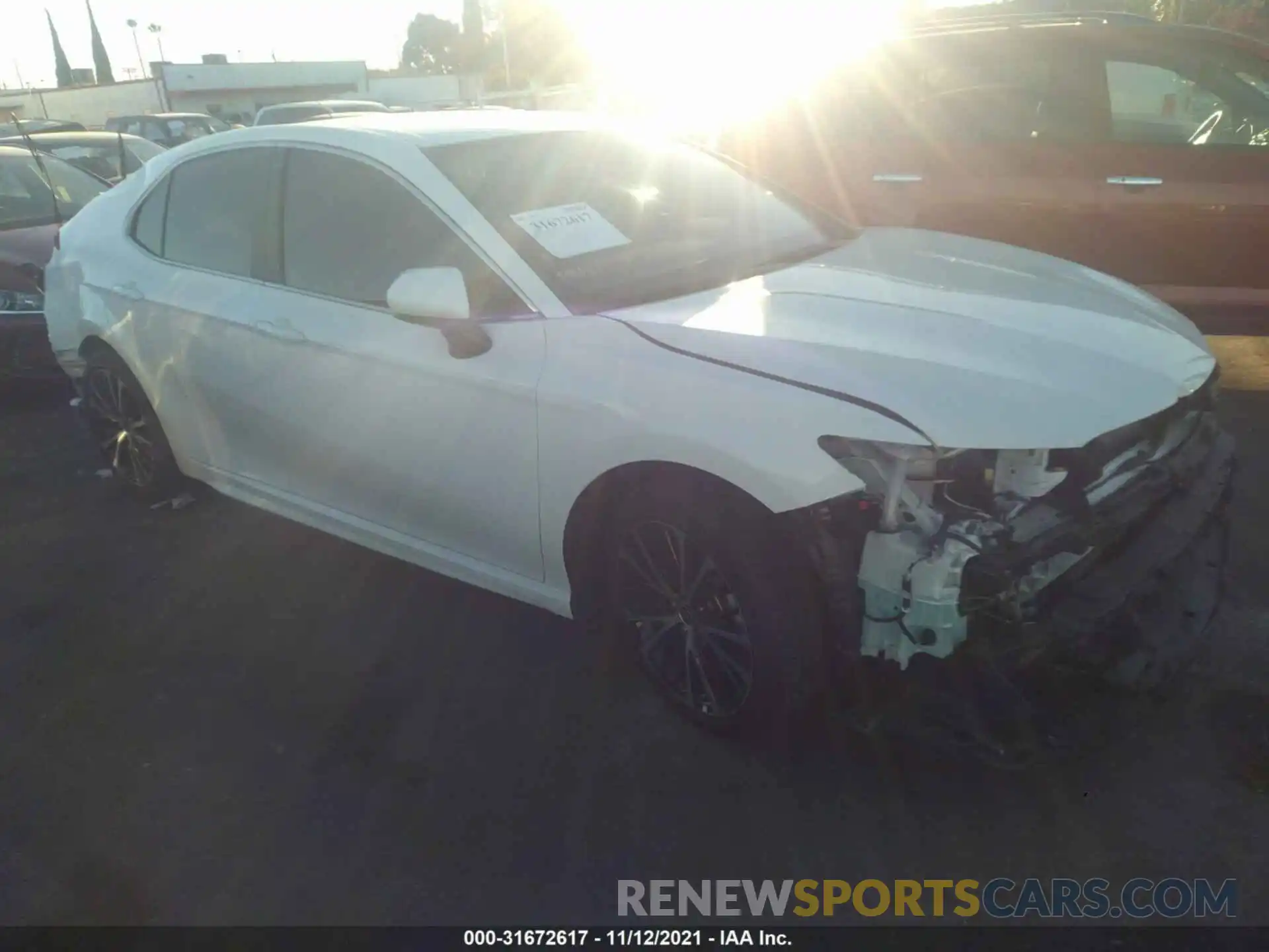 1 Photograph of a damaged car 4T1G11AK9LU373354 TOYOTA CAMRY 2020