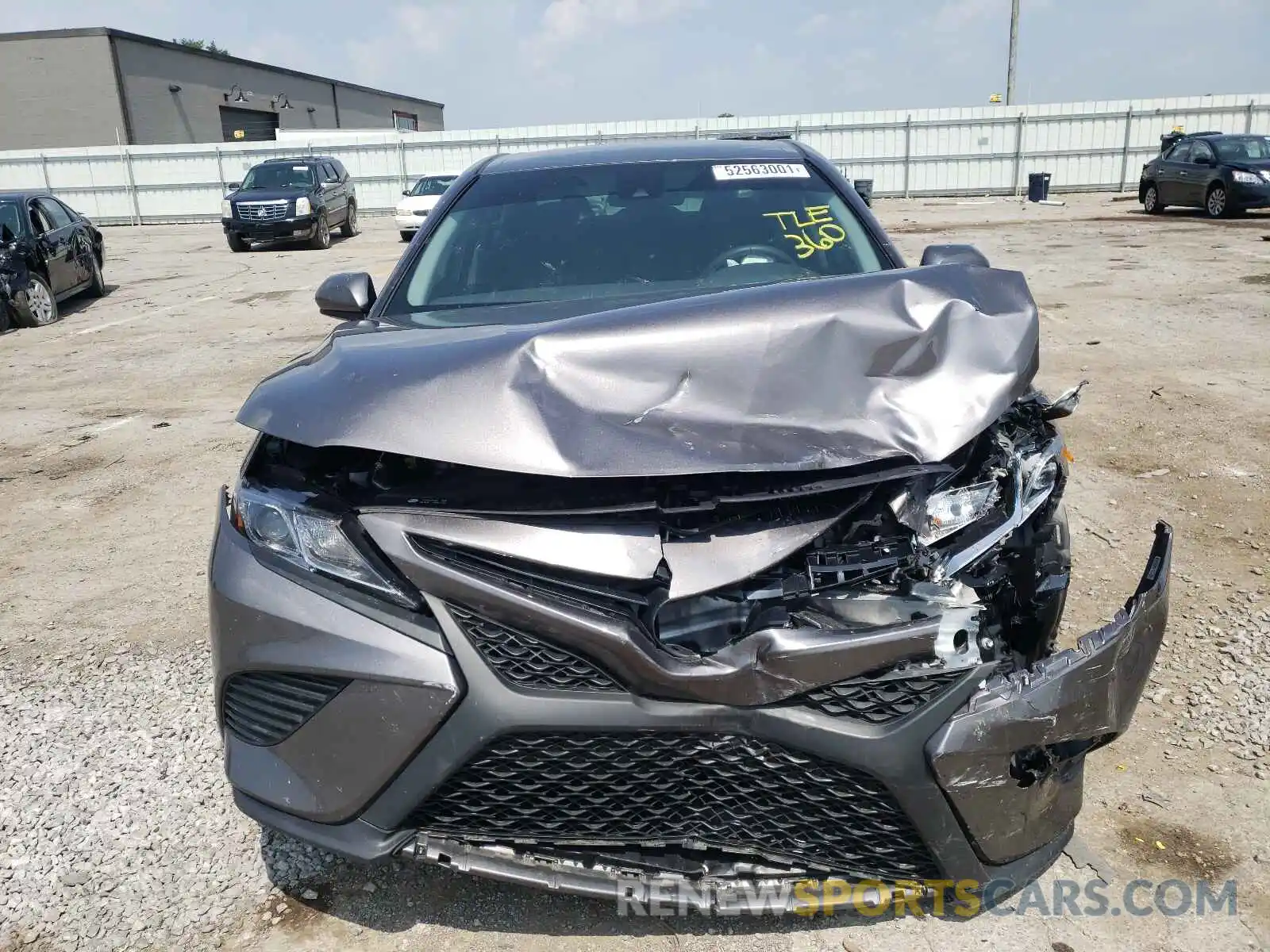 9 Photograph of a damaged car 4T1G11AK9LU378389 TOYOTA CAMRY 2020