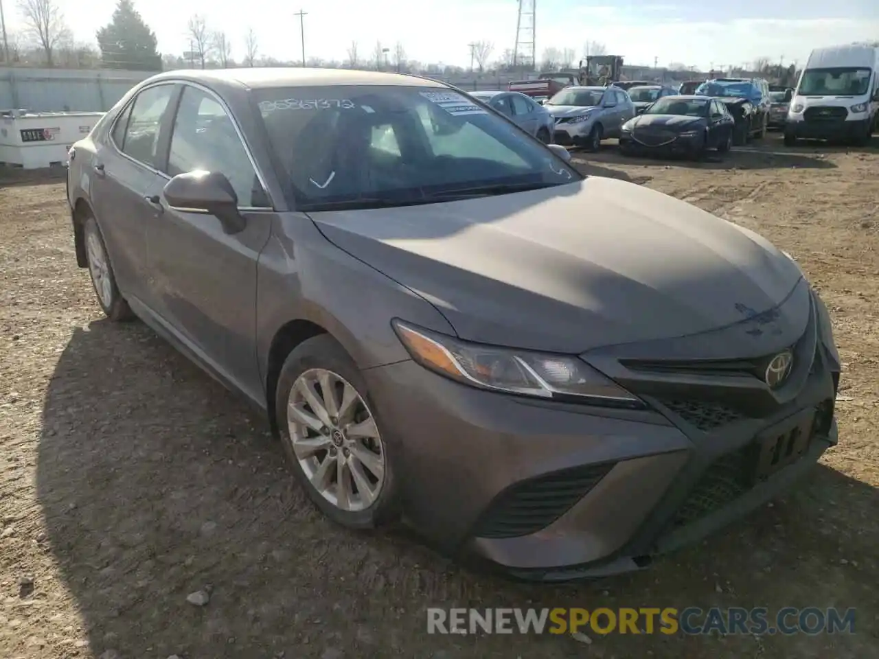 1 Photograph of a damaged car 4T1G11AK9LU380580 TOYOTA CAMRY 2020