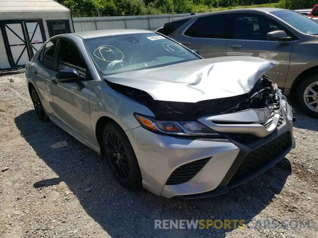 1 Photograph of a damaged car 4T1G11AK9LU387433 TOYOTA CAMRY 2020