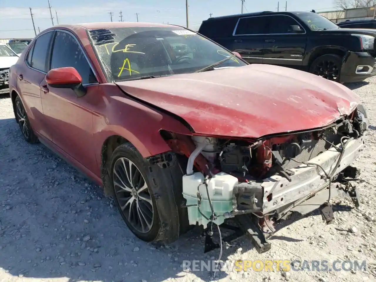 1 Photograph of a damaged car 4T1G11AK9LU393734 TOYOTA CAMRY 2020