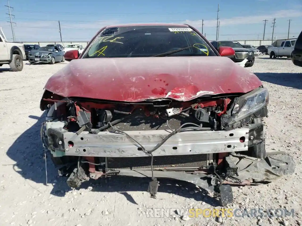 9 Photograph of a damaged car 4T1G11AK9LU393734 TOYOTA CAMRY 2020