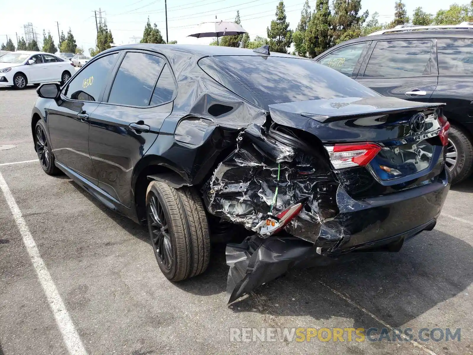 3 Photograph of a damaged car 4T1G11AK9LU396259 TOYOTA CAMRY 2020