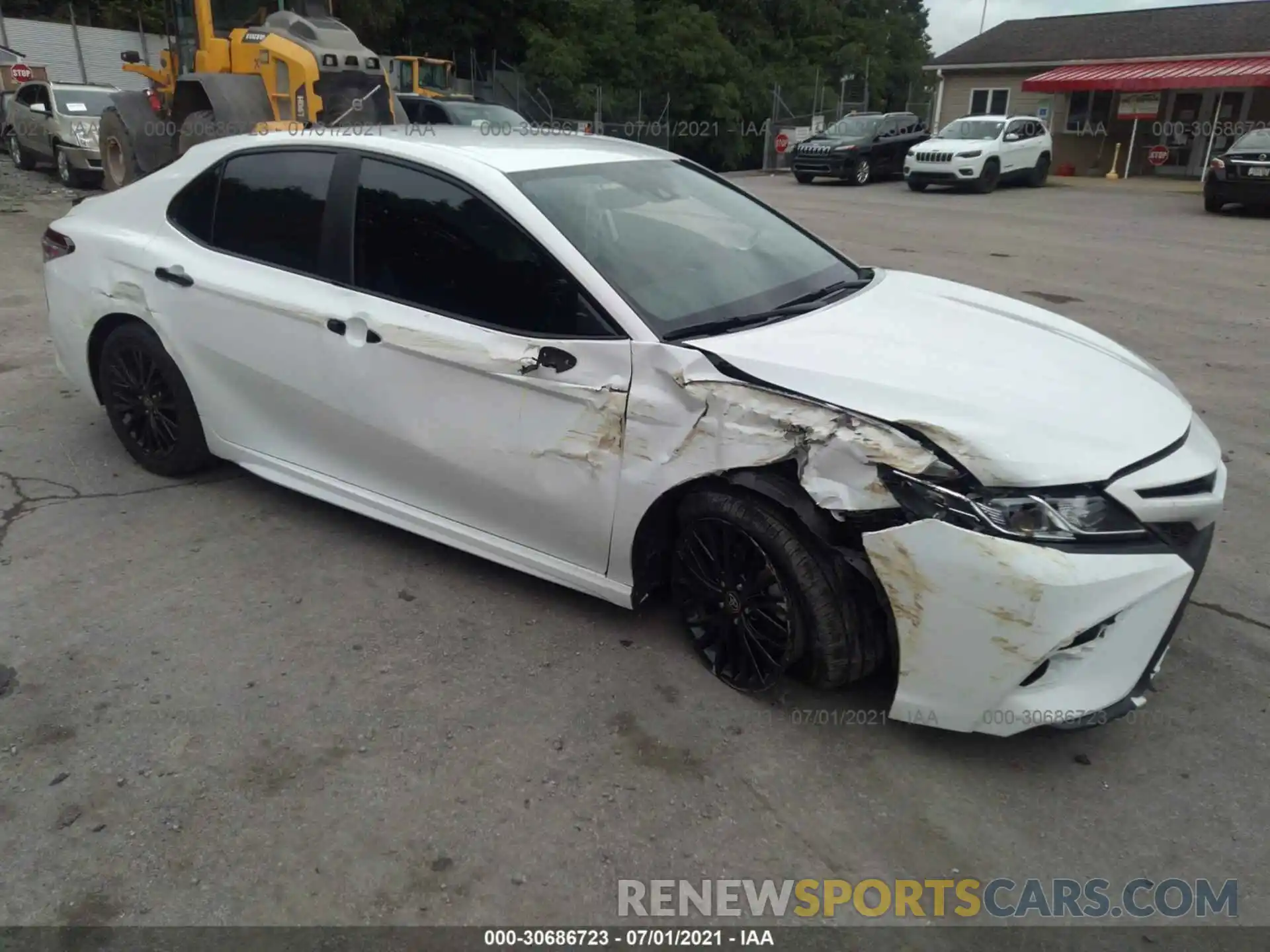 1 Photograph of a damaged car 4T1G11AK9LU396942 TOYOTA CAMRY 2020