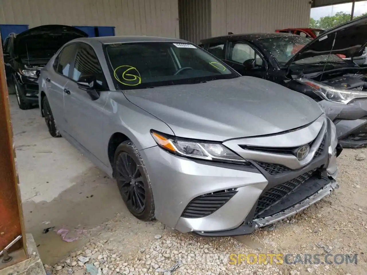 1 Photograph of a damaged car 4T1G11AK9LU397525 TOYOTA CAMRY 2020