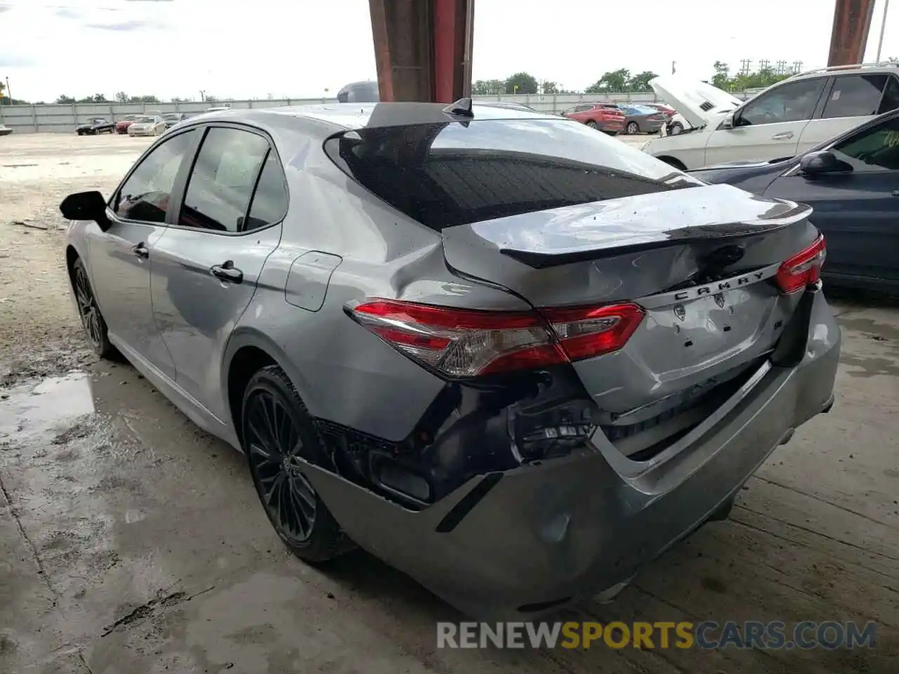 3 Photograph of a damaged car 4T1G11AK9LU397525 TOYOTA CAMRY 2020