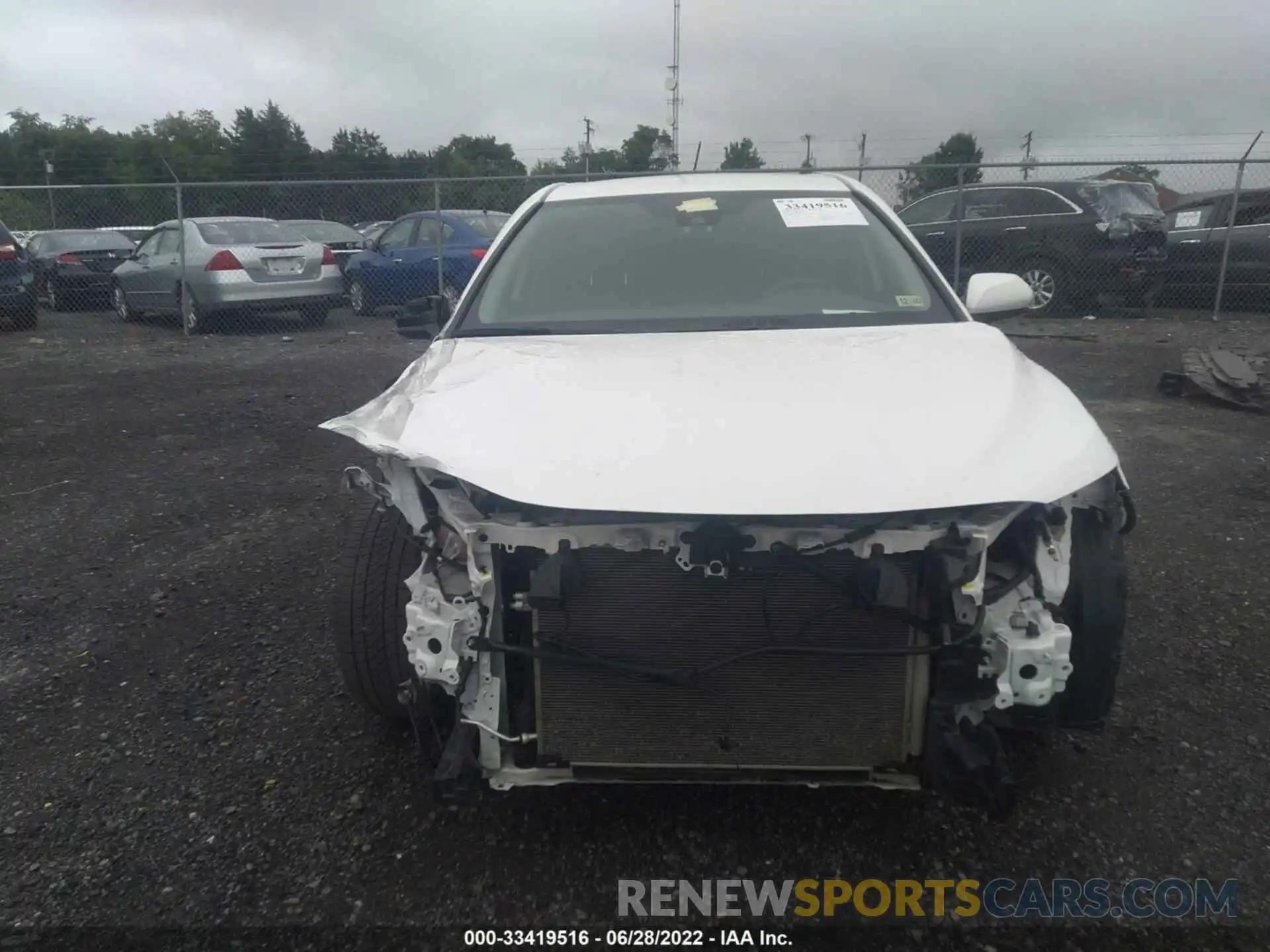 6 Photograph of a damaged car 4T1G11AK9LU859341 TOYOTA CAMRY 2020